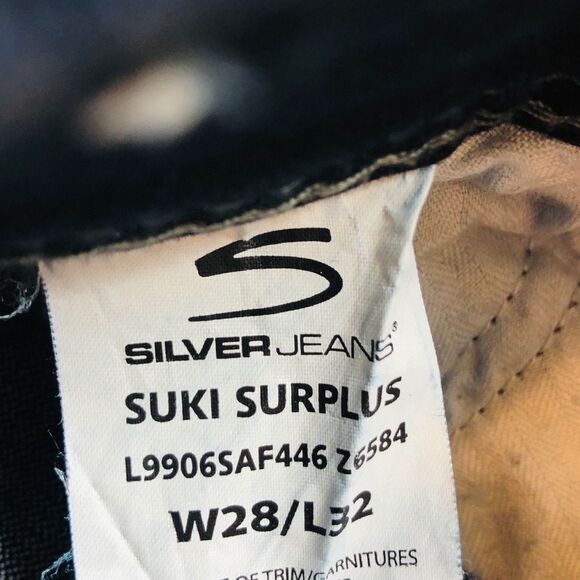 🇨🇦Silver Suki Surplus Distressed Jeans Siz… - Picture 4 of 8